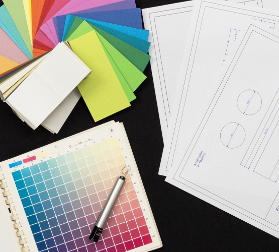 家族からのプレゼントが入った藤徳紙器の丸い箱